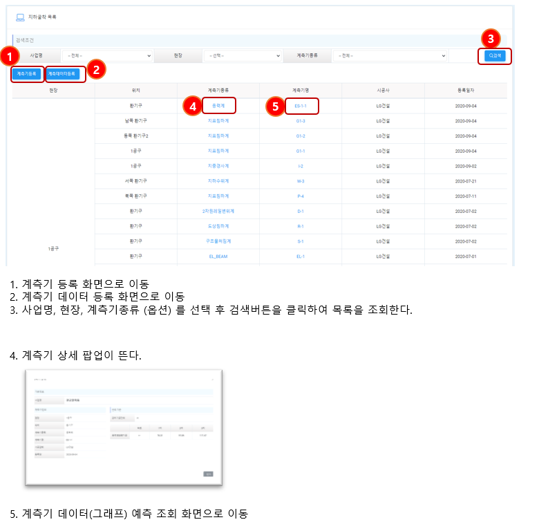 전문기관조사 지하굴착 조회